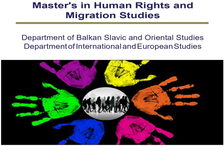 CALL FOR APPLICATIONS 2022-2023- MASTER'S IN HUMAN RIGHTS AND MIGRATION STUDIES