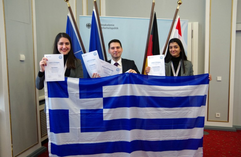 Βραβεύτηκε η φοιτητική ομάδα του Πανεπιστημίου Μακεδονίας στο 1ο Μοντέλο ΝΑΤΟ στη Γερμανία