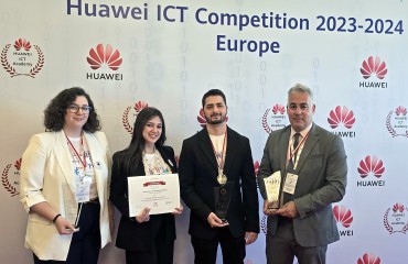 Σημαντικές διακρίσεις για το Πανεπιστήμιο Μακεδονίας στον Ευρωπαϊκό Τελικό του Διαγωνισμού Πληροφορικής και Τηλεπικοινωνιών της Huawei ICT Competition!