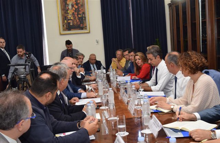 Οι Πρυτανικές Αρχές στη σύσκεψη του Πρωθυπουργού και του Υφυπουργού Εσωτερικών με τους παραγωγικούς και επιστημονικούς φορείς της Β. Ελλάδας