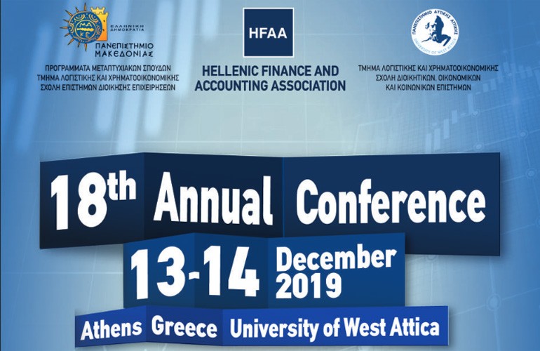 18ο Ετήσιο Συνέδριο του Συνδέσμου Επιστημόνων Χρηματοοικονομικής και Λογιστικής Ελλάδος